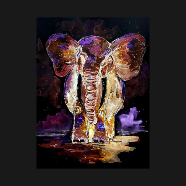 Translucent Elephant by ZeichenbloQ