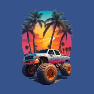 Hawaiian Dream Monster Truck T-Shirt