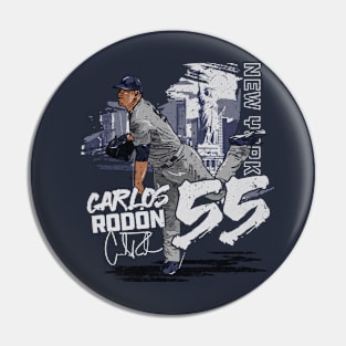 Carlos Rodon New York Y State Pin