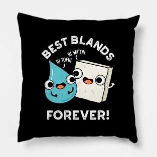 Best Blands Forever Cute Tofu Water Pun Pillow