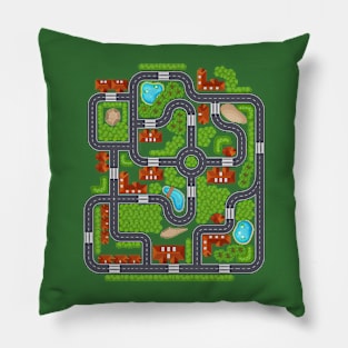 Play Cars PlayMat Dad Mom Back Massage Fathers Mothers Day Pillow