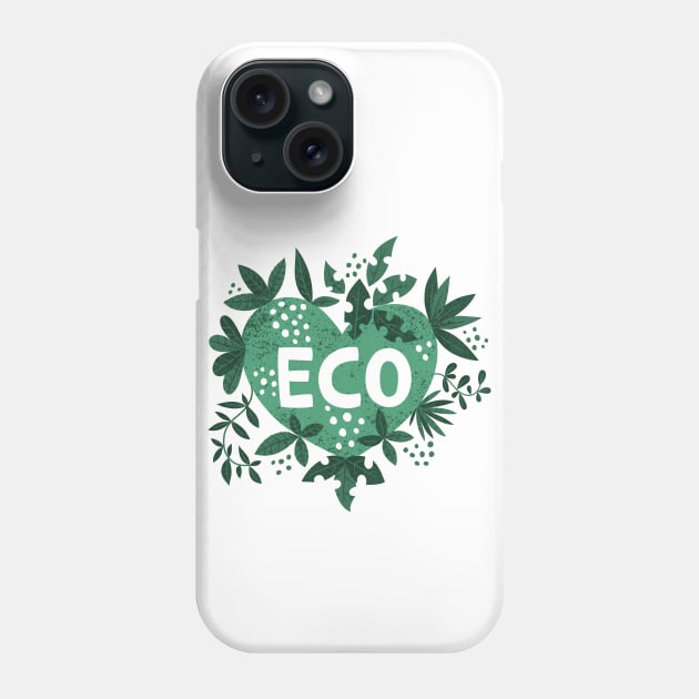 Eco heart Phone Case by JoanaJuheLaju1