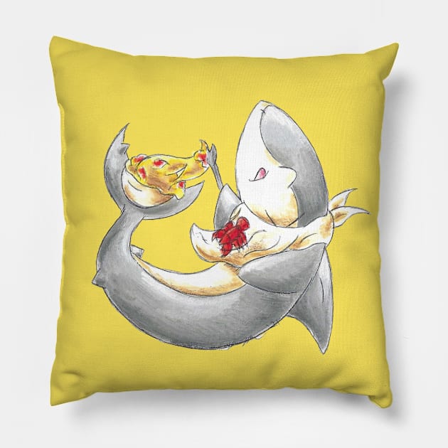 Comfort Food from the Cape Pillow by KristenOKeefeArt