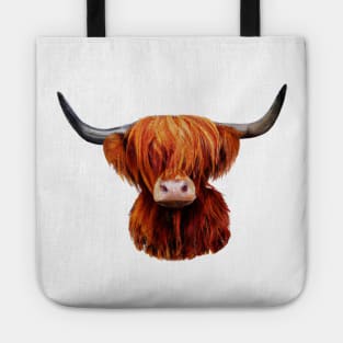 Scottish Highland Cow Tote