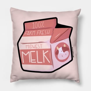 Farm Fresh Midwest Strawberry Melk Pillow