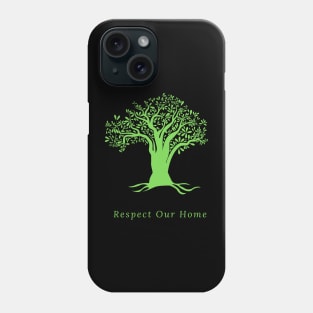 Green Tree Environmentalism Advocacy and Cause Phone Case