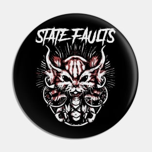 state faults and the dark fox Pin