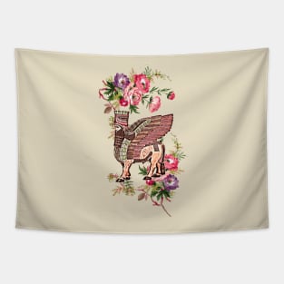 Lamassu Garden Tapestry