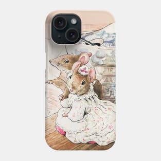 “The Mice Listened to the Tailor” by Beatrix Potter Phone Case