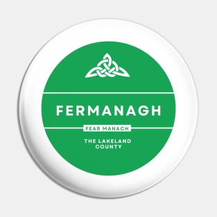 Fermanagh, County and GAA Colours Pin