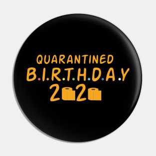 quarantined birthday 2020 Pin