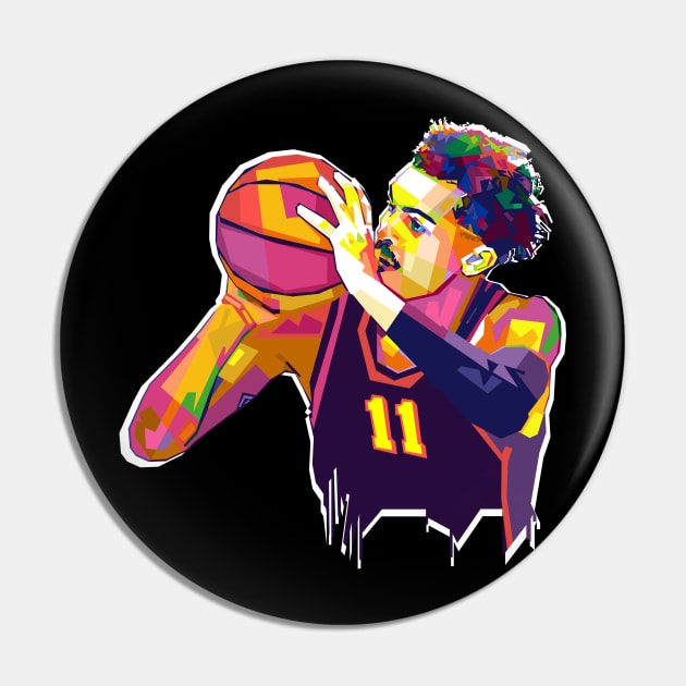 TRAE YOUNG Pin by Vector Baturaja