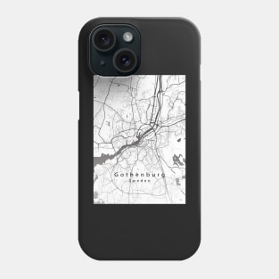 Gothenburg Sweden City Map Phone Case