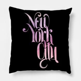 new york city new york fifth avenue wall street time square Pillow