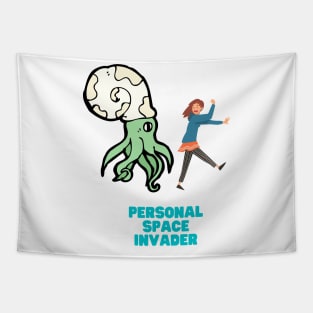 Aliens Personal Space Invasion Tapestry