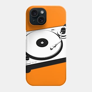 pop art vinyl turntable Phone Case