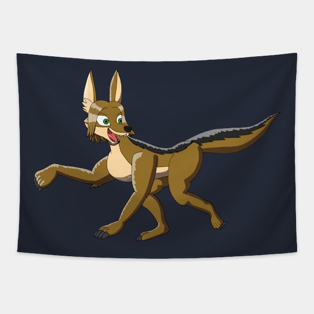 Roy the jackal Tapestry by Cyborg-Lucario