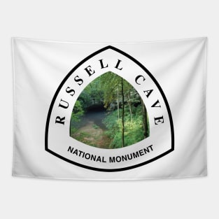 Russell Cave National Monument trail marker Tapestry