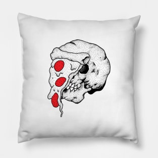 Skull Pizza Pillow