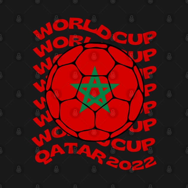 Morocco Football by footballomatic