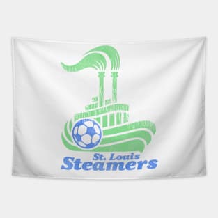 St Louis Steamers Vintage 80s Defunct Soccer Team Tapestry