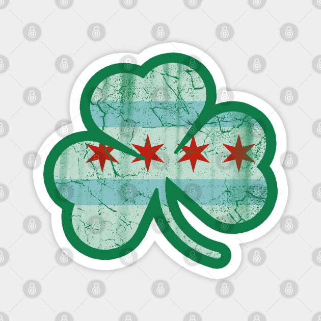 Chicago Flag Shamrock Irish T-Shirt St Patricks Day Chicago Flag Shamrock Irish T-Shirt St Patricks Day
