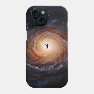 Astronaut in space Phone Case