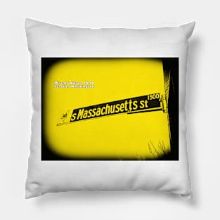 South Massachusetts Street, BUMBLEBEE, Seattle, WA by Mistah Wilson Pillow