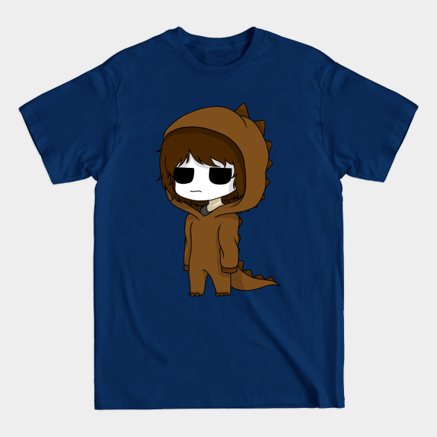 Disover masky dinosaur chibi - Creepypasta - T-Shirt