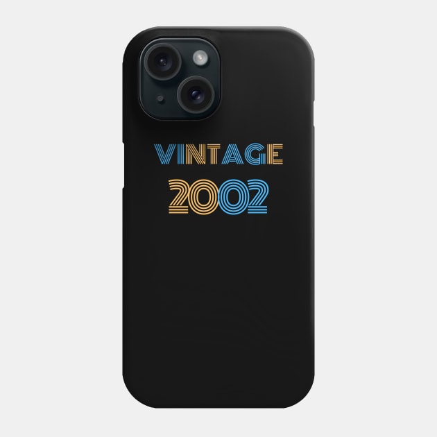 Vintage 2002 - 18th Birthday Gift Phone Case by befine01