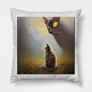 Cat ghosts Pillow