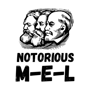 Notorious M-E-L Marx Engels Lenin T-Shirt