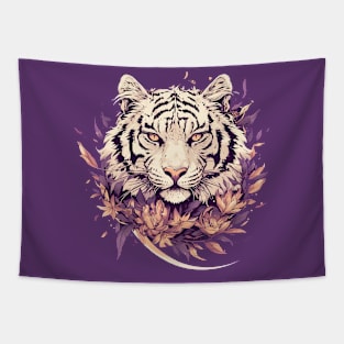 white tiger Tapestry