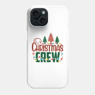 Christmas Crew Squad Family Matching Pajamas Men Women Kids Phone Case