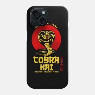 Cobra Kai Vintage Phone Case