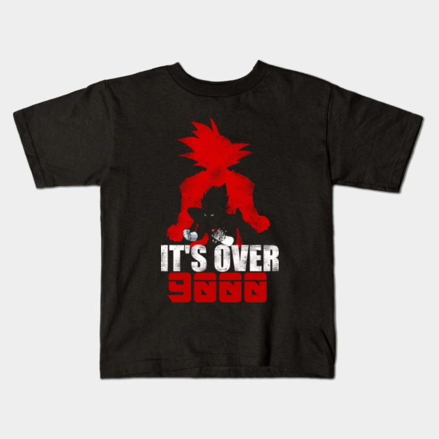 Over 9000 - Dragon Ball Z - Kids T-Shirt | TeePublic