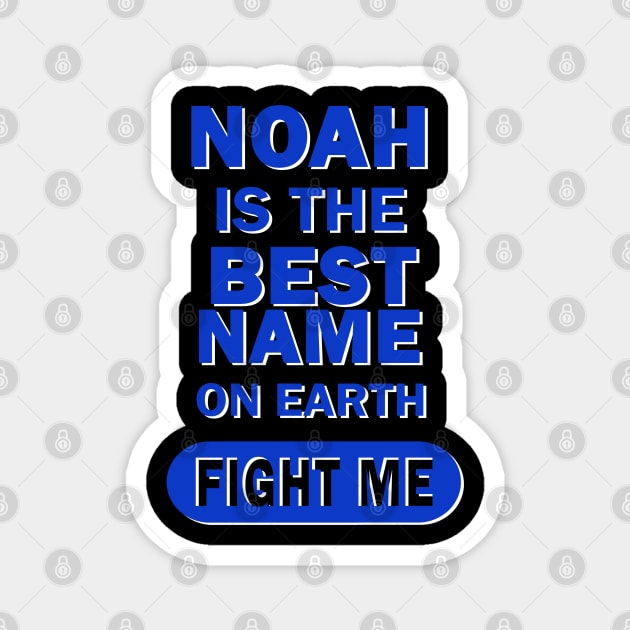 Noah Boys Name Birthday Gift Quote Magnet by FindYourFavouriteDesign