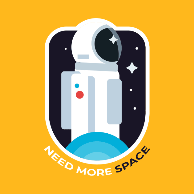 Astronaut need more space by evolet store