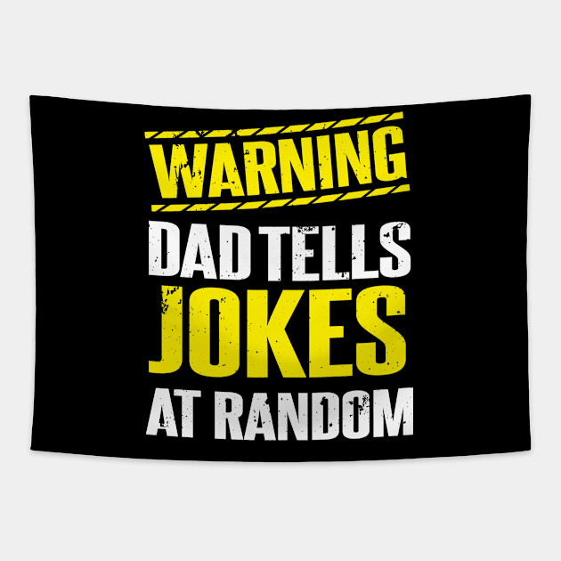 Dad Jokes Tapestry by MaikaeferDesign