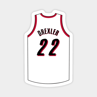 Clyde Drexler Portland Jersey Qiangy Magnet