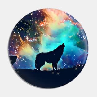 Night With The Wolves Pin