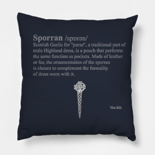 Definition of the Sporran Pillow