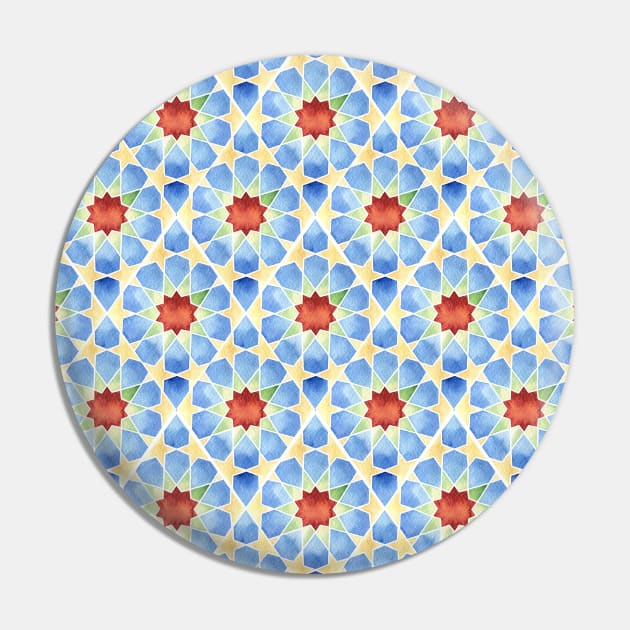 Islamic geometric pattern #16 Pin by GreekTavern