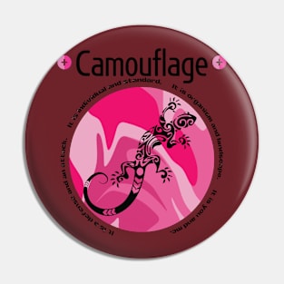 Camouflage Pin