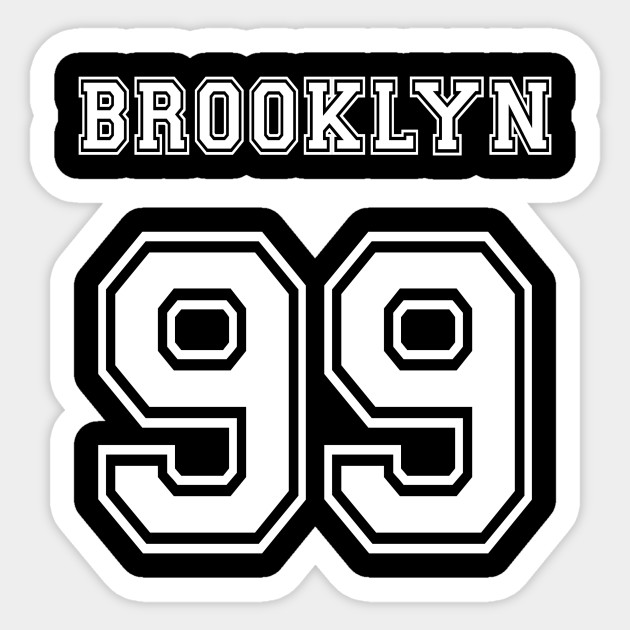 Brooklyn 99 Jersey - Brooklyn Nine Nine - Sticker