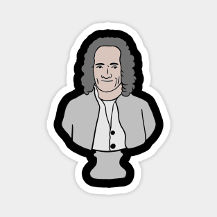 Voltaire - French Philosopher and Legendary Book Author Magnet