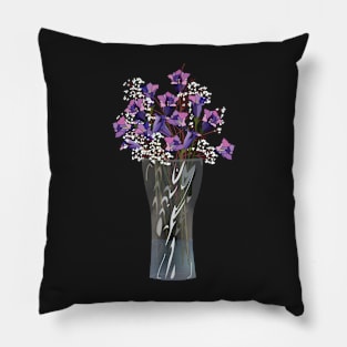 Crocus &amp; Baby&#39;s Breath Pillow