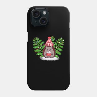 Christmas Hedgehog Phone Case