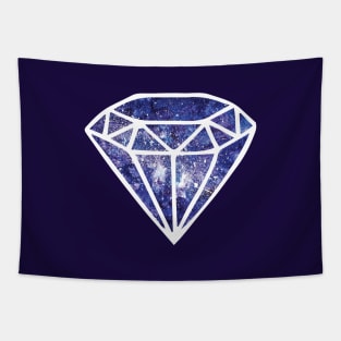 Galaxy Diamond | Purple + Pink Diamond | Watercolor Galaxy Diamond Tapestry