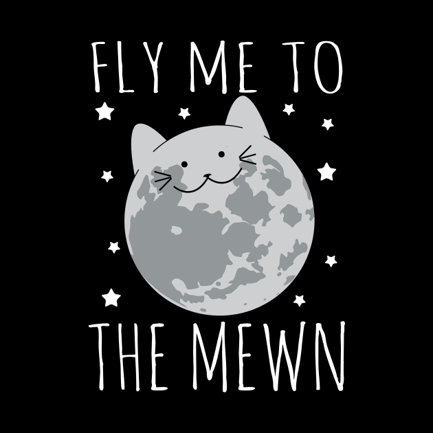 Fly Me To The Mewn - Cat Cats by fromherotozero